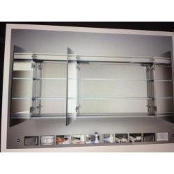 Badkamer spiegelkast 160x70 met verlichting en verwarming