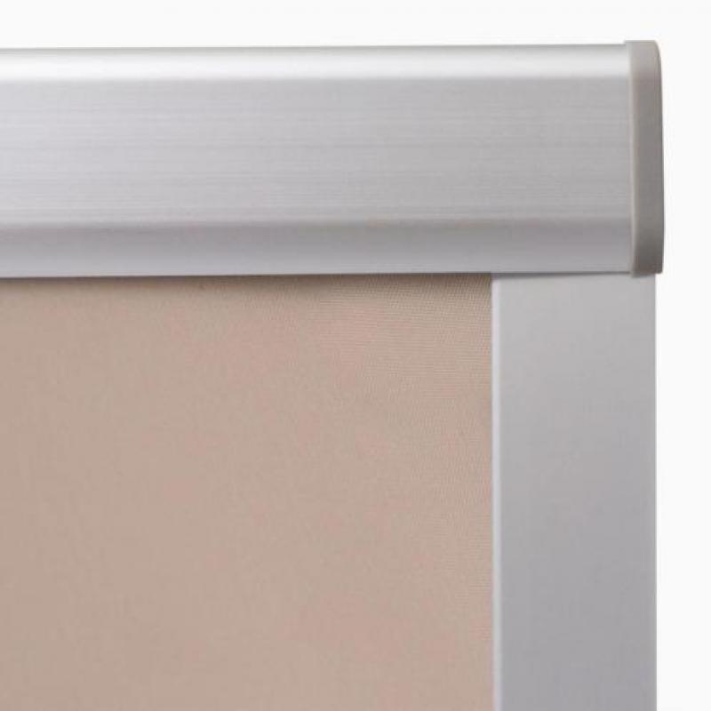vidaXL Rolgordijn verduisterend beige M08/308