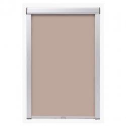 vidaXL Rolgordijn verduisterend beige M08/308
