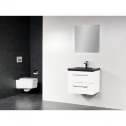 Saniclass Corestone 13 badmeubelset 60cm Wit 1 kraangat