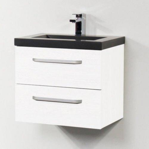 Saniclass Corestone 13 badmeubelset 60cm Wit 1 kraangat