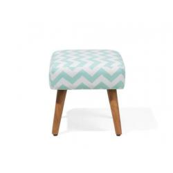 Beliani Osage - Voetenbank - - marineblauw