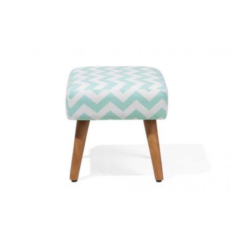Beliani Osage - Voetenbank - - marineblauw