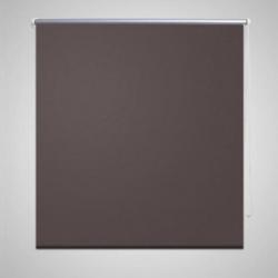 vidaXL Rolgordijn verduisterend 140 x 230 cm koffiebruin