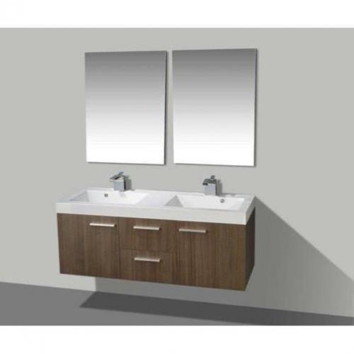 Badmeubel California 131 Cm Grey Oak Met Spiegels