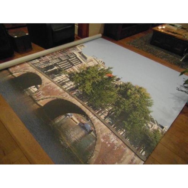 poster muurposter amsterdamse grachten 4,25 bij 2,75