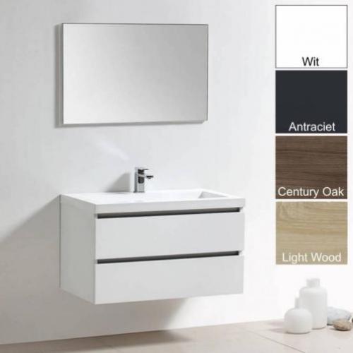Badmeubel Trend Senza 100 Cm (In 4 Kleuren Verkrijgbaar)
