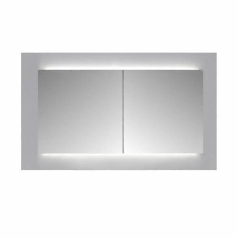 Spiegelkast Sanicare Qlassics Ambiance 90 cm 2 Deuren Zij...