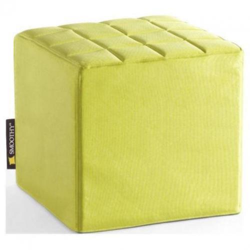 Smoothy poef Cube - Limoen