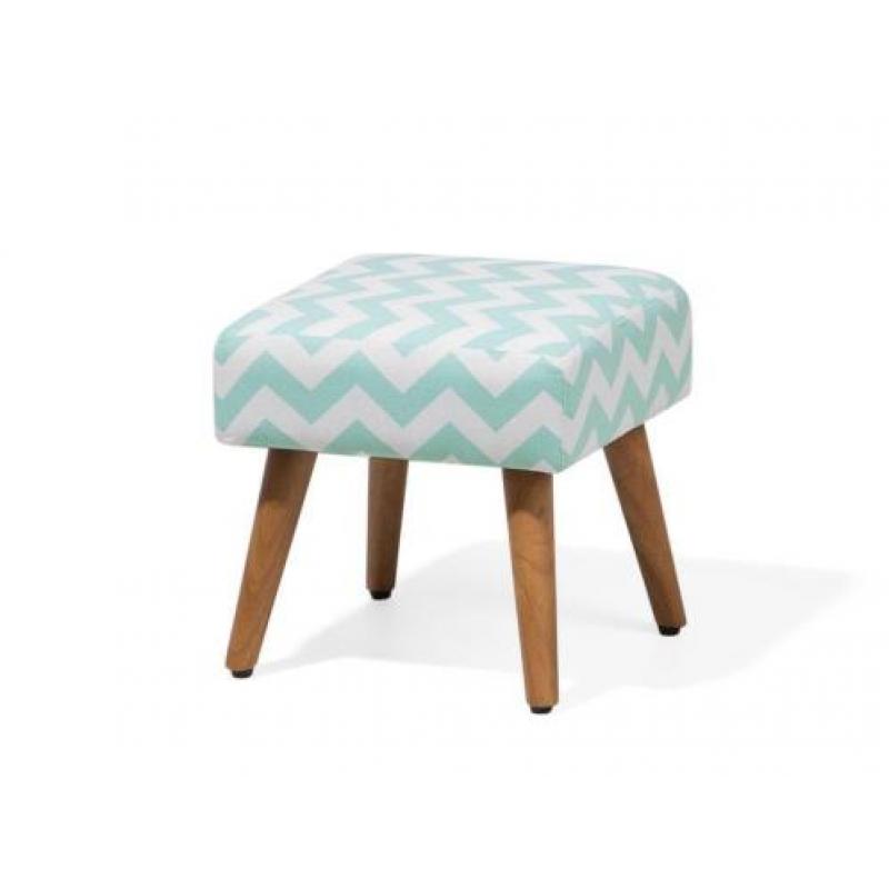 Beliani Osage - Voetenbank - - marineblauw