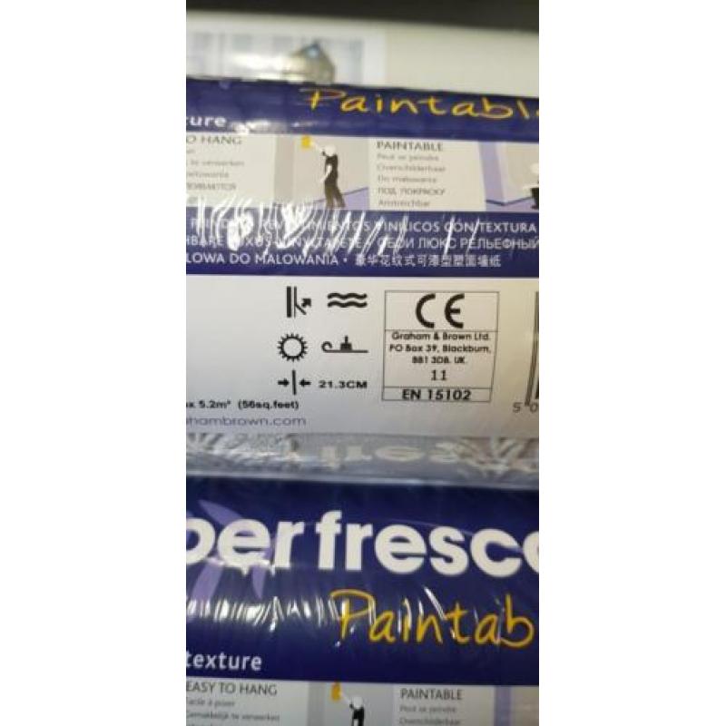 Behang nieuw barok style paintable