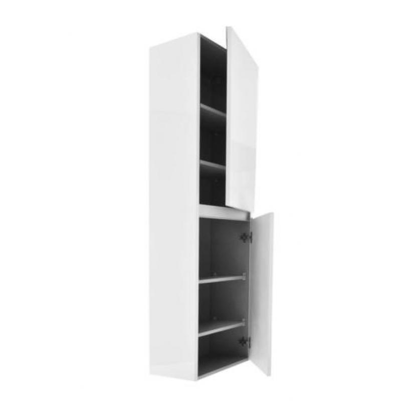 Vision kolomkast 2 deuren 160x35x35 wit