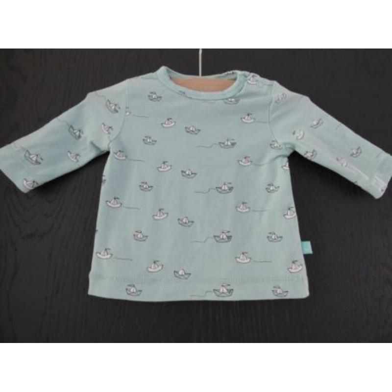 Babyface shirt j/m maat 50, lange mouw, 1x GEDRAGEN