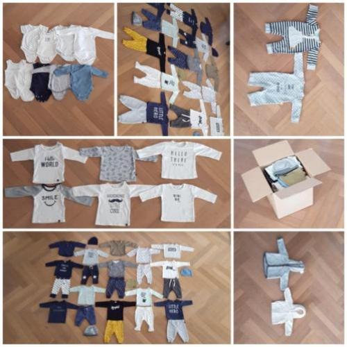 COMPLEET Babykledingpakket 50/56 jongen