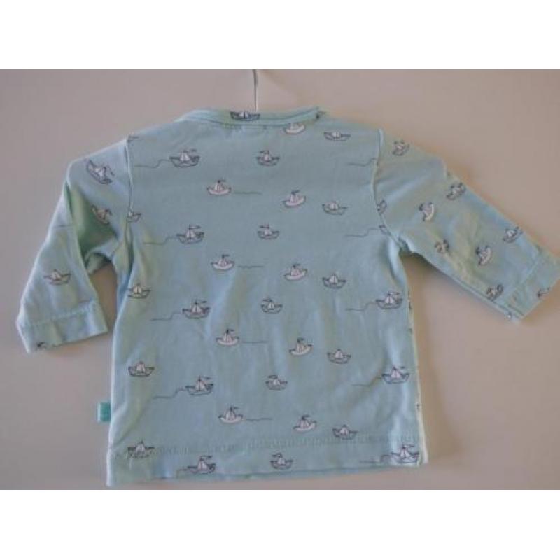 Babyface shirt j/m maat 50, lange mouw, 1x GEDRAGEN