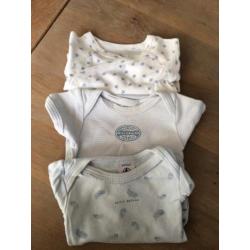 Petit beteau rompertjes set 3 stuks