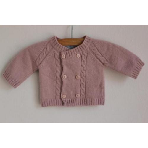 Poederroze vestje van Colin Colline maat 50 (9805)