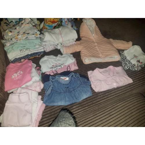Babykleding meisje maat 50/56