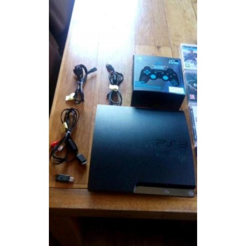 Playstation 3 met games en controller