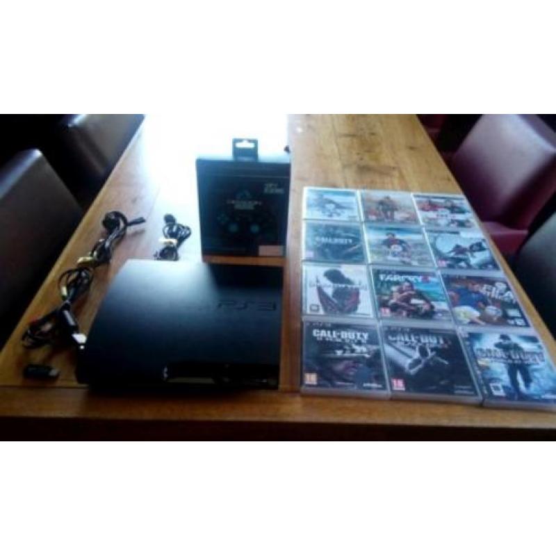 Playstation 3 met games en controller