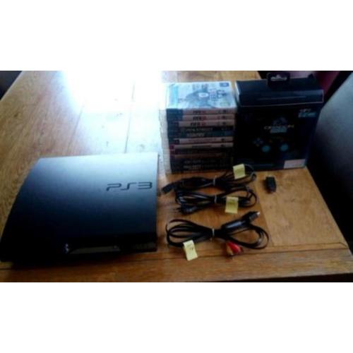 Playstation 3 met games en controller