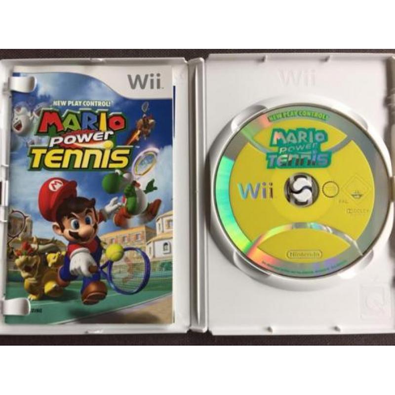 Wii sports, Sonic en Super Mario tennis