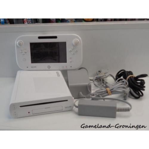 Nintendo Wii U 8GB met Game Pad & Bedrading (Wit)