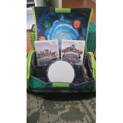 Skylanders pakket 2 spellen plus tas wii