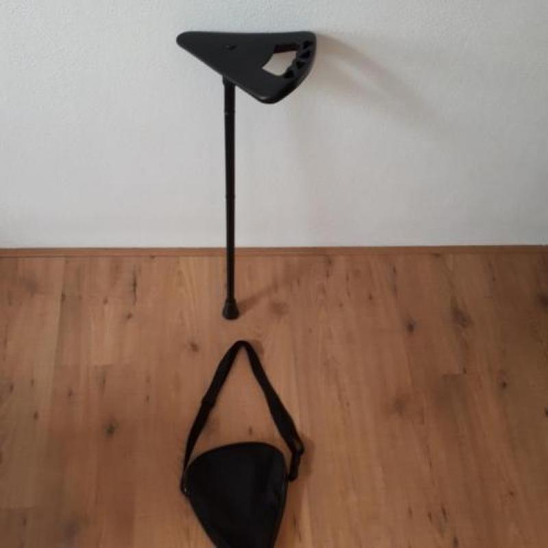 wandelstok loopstok inklap zitje outdoor zitstok flipstick