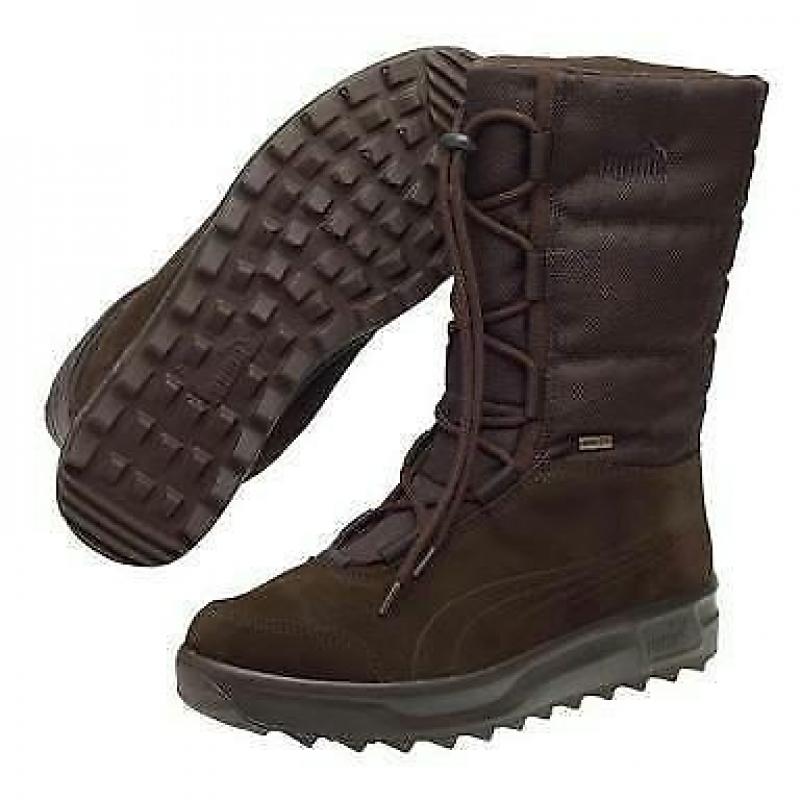 Puma Gore-Tex mt 43 winter laarzen nieuw donkerbruin unisex
