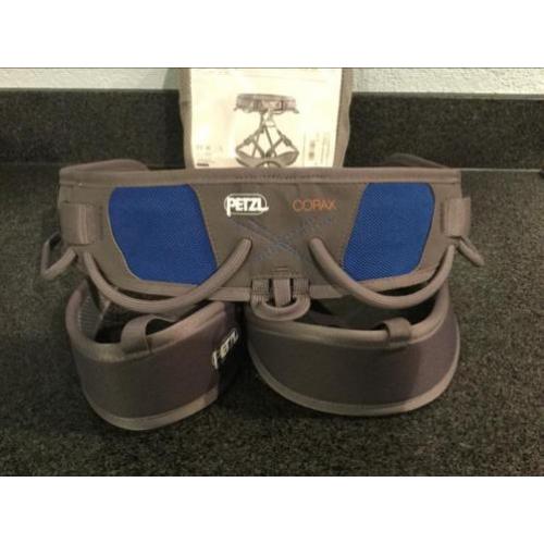 Petzl klimgordel harness - Corax blauw