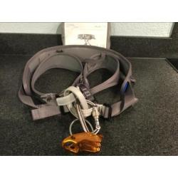 Petzl klimgordel harness - Corax blauw