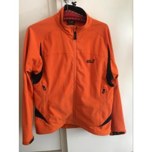 Jack Wolfskin xl oranje softshell